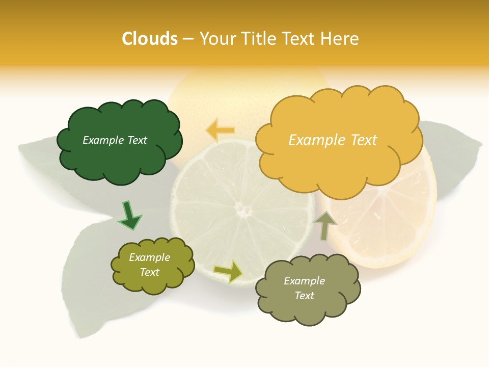 Lemon Fruit Citrus PowerPoint Template