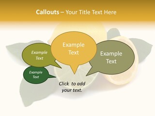 Lemon Fruit Citrus PowerPoint Template