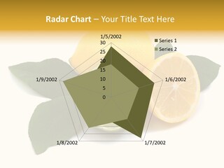 Lemon Fruit Citrus PowerPoint Template