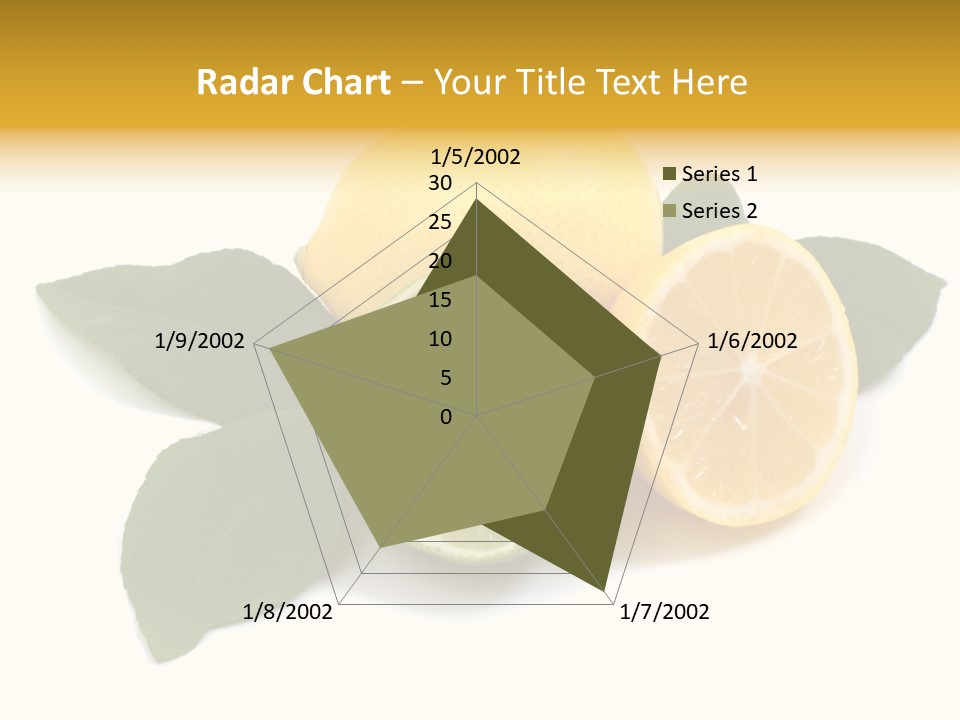 Lemon Fruit Citrus PowerPoint Template
