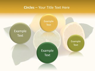 Lemon Fruit Citrus PowerPoint Template