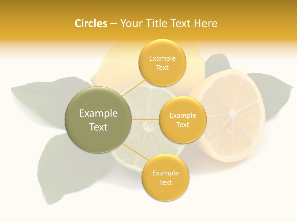 Lemon Fruit Citrus PowerPoint Template