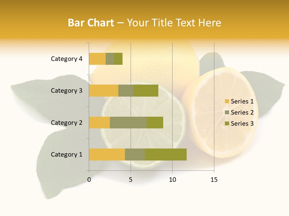Lemon Fruit Citrus PowerPoint Template