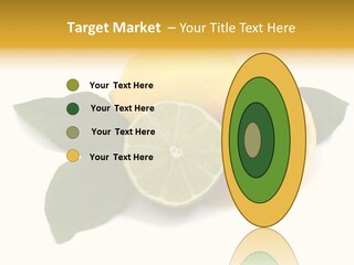 Lemon Fruit Citrus PowerPoint Template