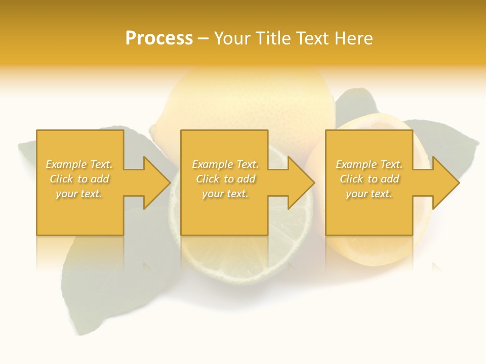 Lemon Fruit Citrus PowerPoint Template