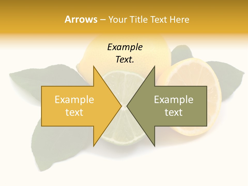 Lemon Fruit Citrus PowerPoint Template