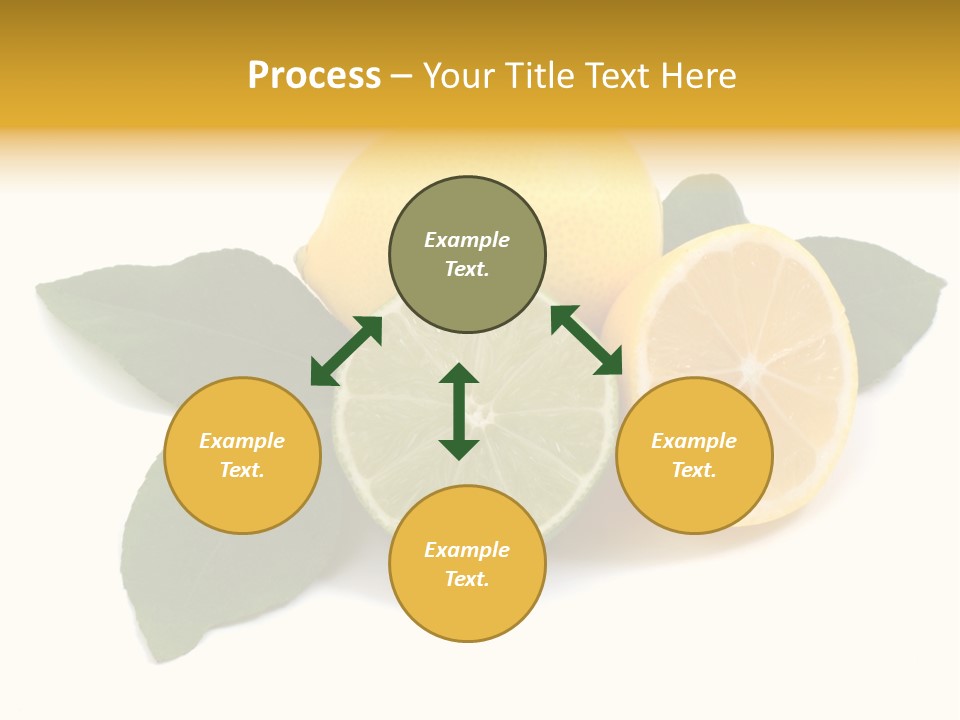 Lemon Fruit Citrus PowerPoint Template