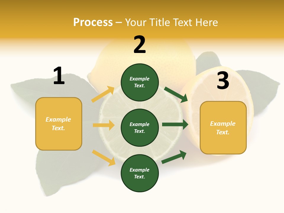 Lemon Fruit Citrus PowerPoint Template
