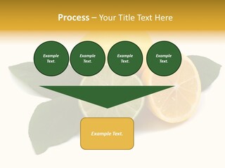 Lemon Fruit Citrus PowerPoint Template