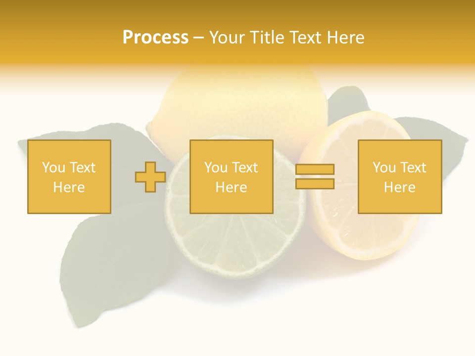 Lemon Fruit Citrus PowerPoint Template