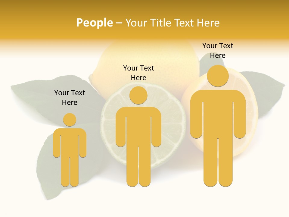 Lemon Fruit Citrus PowerPoint Template