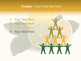 Lemon Fruit Citrus PowerPoint Template