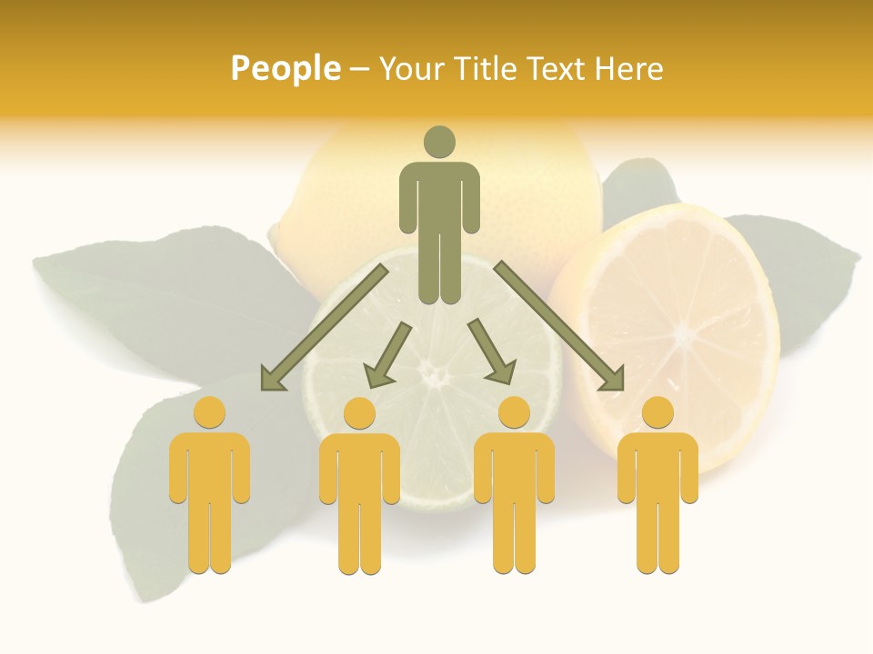 Lemon Fruit Citrus PowerPoint Template