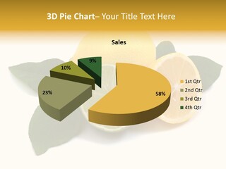 Lemon Fruit Citrus PowerPoint Template