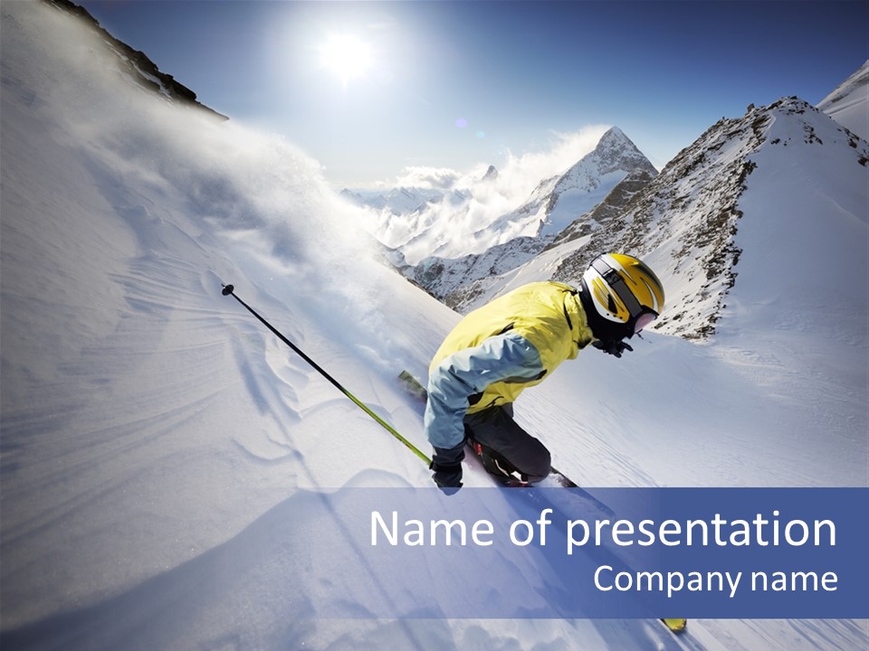 Excitement Season Competition PowerPoint Template