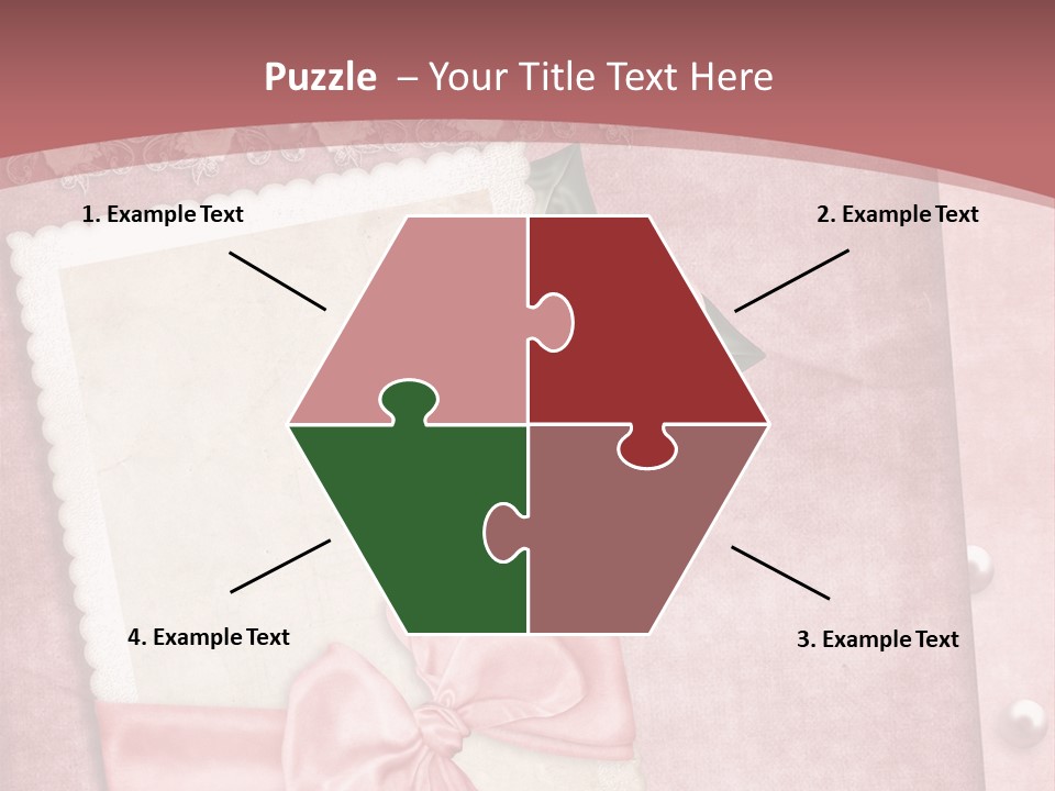 Garden Branch Grunge PowerPoint Template