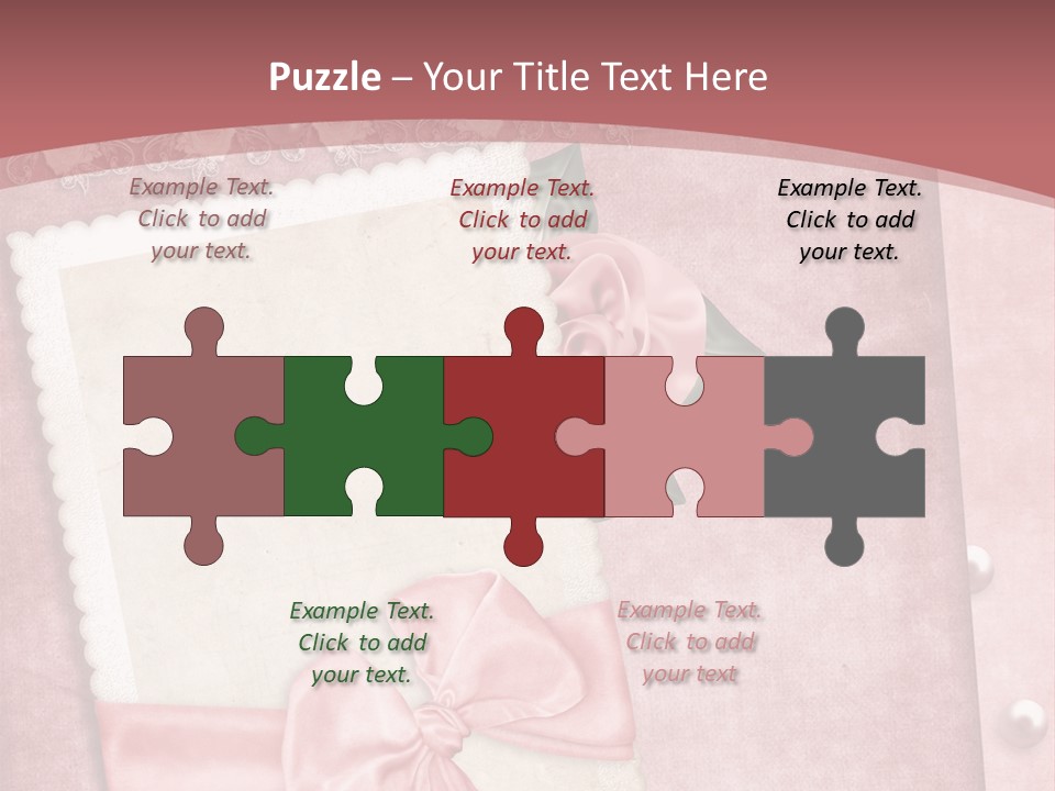 Garden Branch Grunge PowerPoint Template