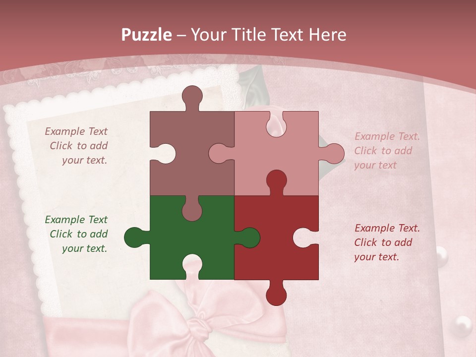 Garden Branch Grunge PowerPoint Template