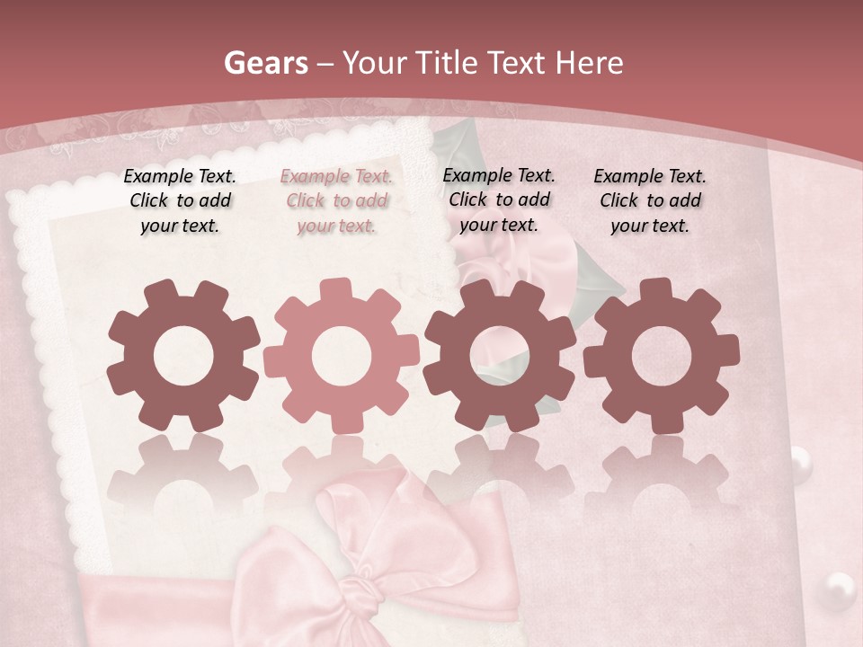 Garden Branch Grunge PowerPoint Template