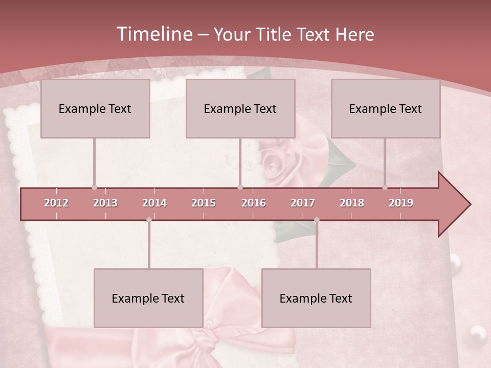 Garden Branch Grunge PowerPoint Template