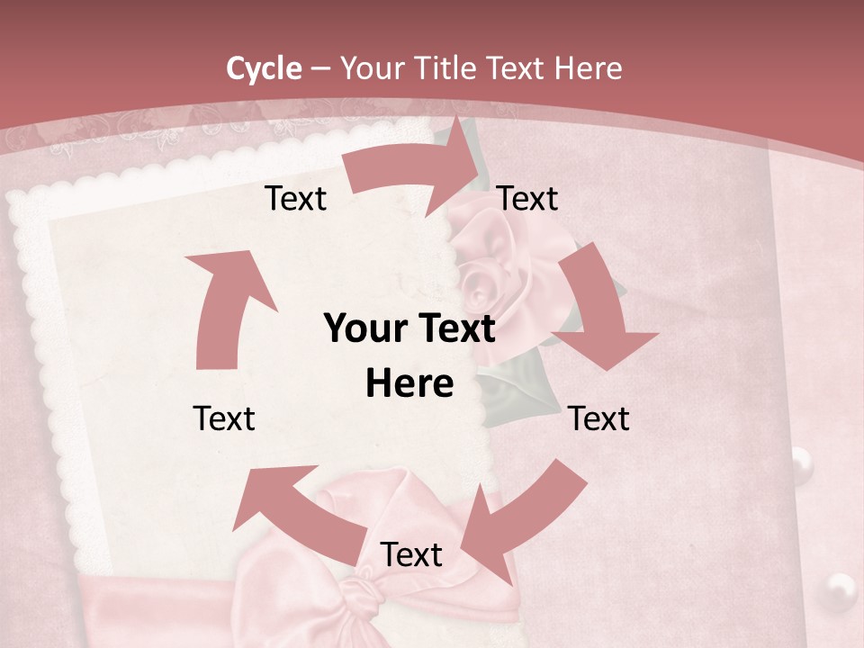 Garden Branch Grunge PowerPoint Template