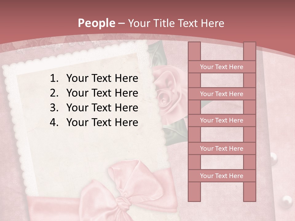 Garden Branch Grunge PowerPoint Template