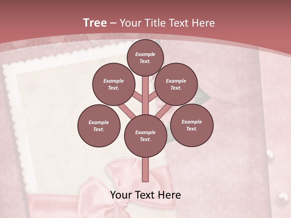 Garden Branch Grunge PowerPoint Template