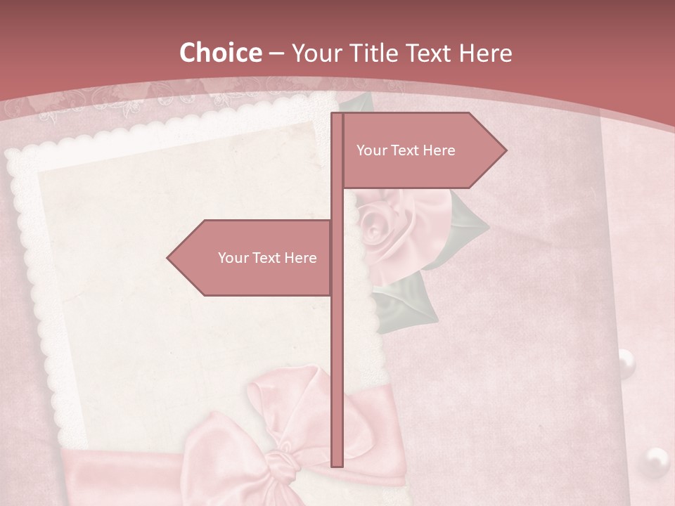 Garden Branch Grunge PowerPoint Template