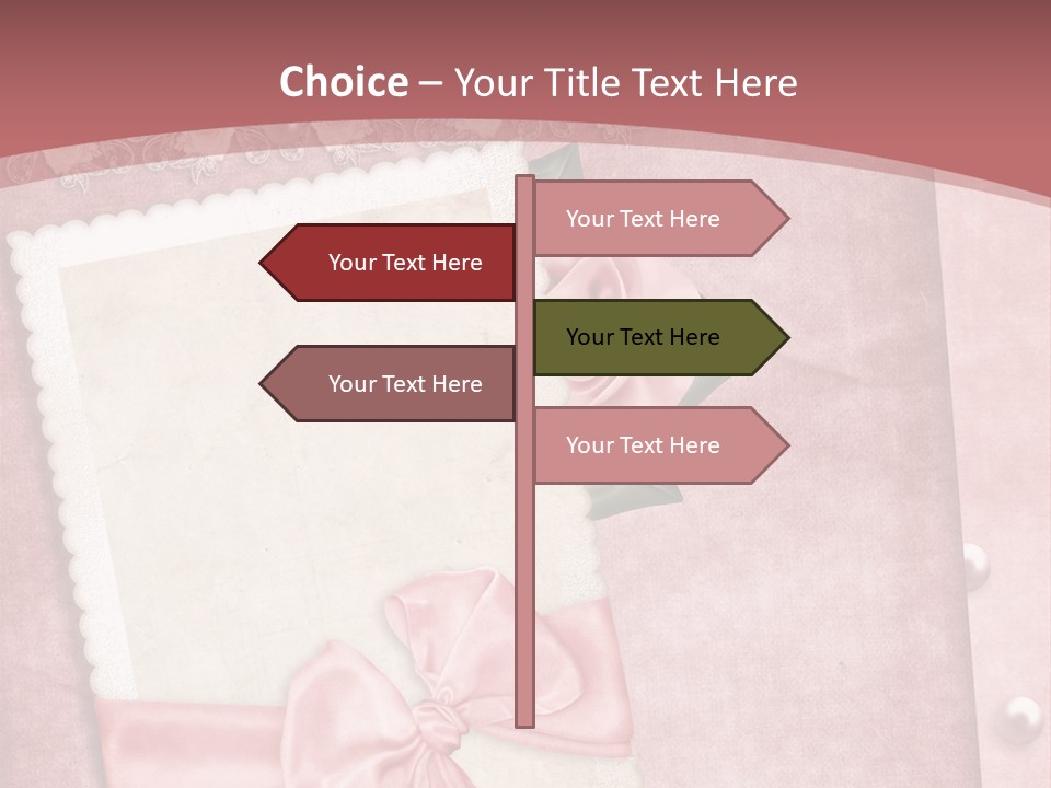 Garden Branch Grunge PowerPoint Template