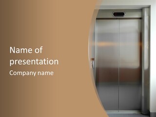 Floor Lift Shiny PowerPoint Template