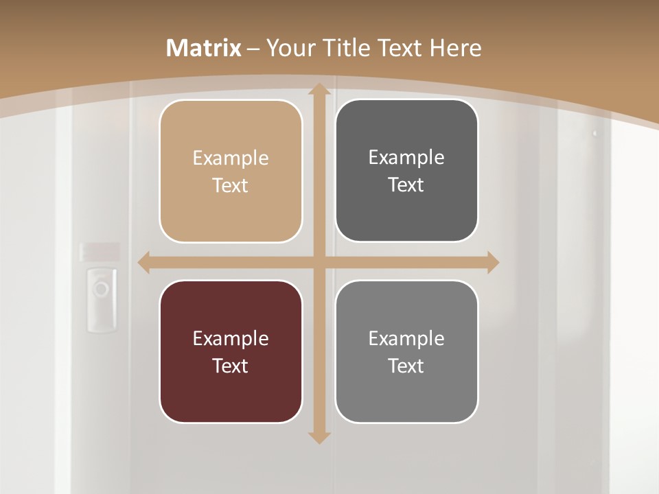 Floor Lift Shiny PowerPoint Template