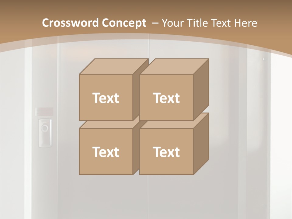 Floor Lift Shiny PowerPoint Template