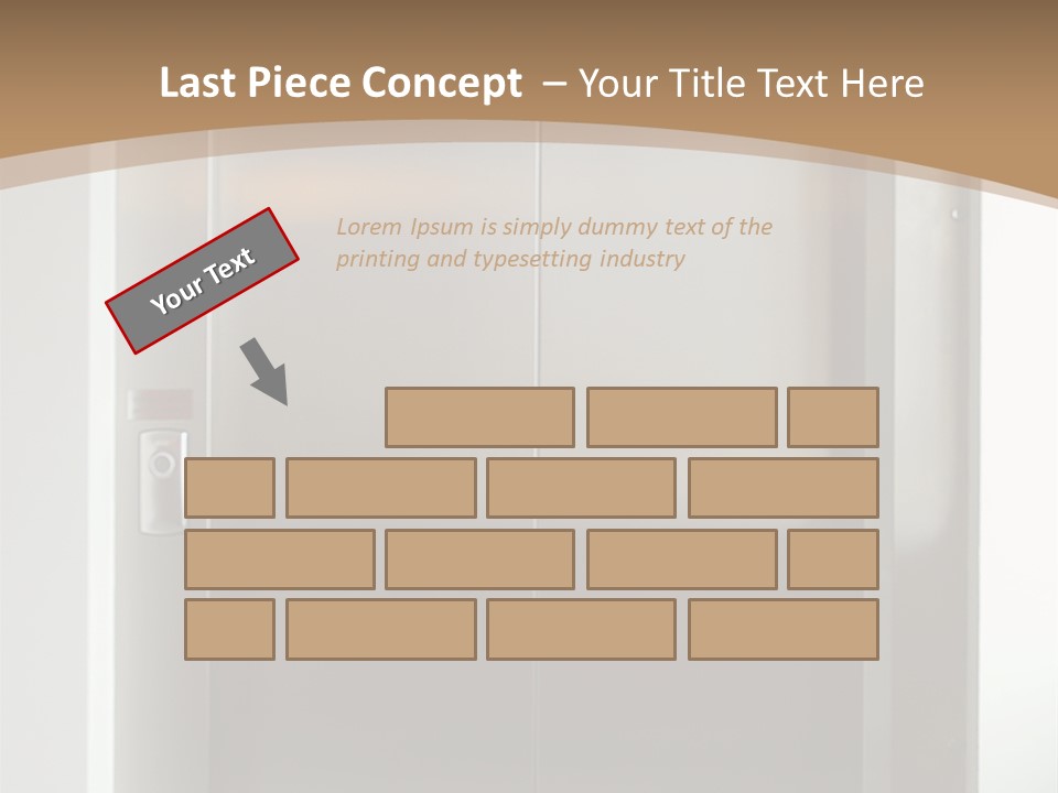 Floor Lift Shiny PowerPoint Template