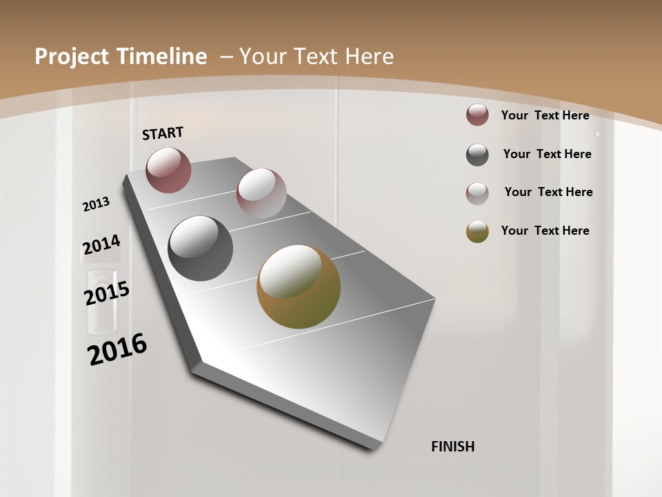 Floor Lift Shiny PowerPoint Template
