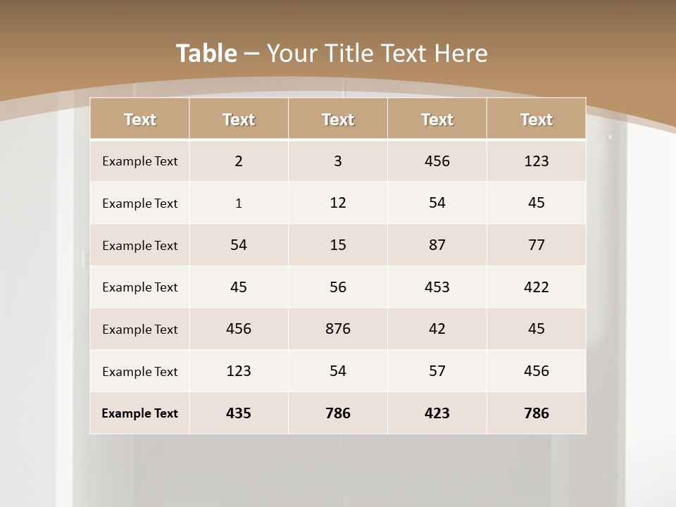 Floor Lift Shiny PowerPoint Template