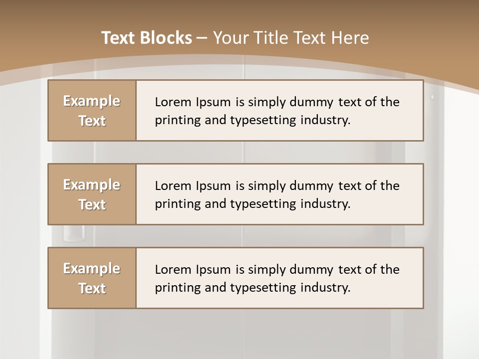 Floor Lift Shiny PowerPoint Template