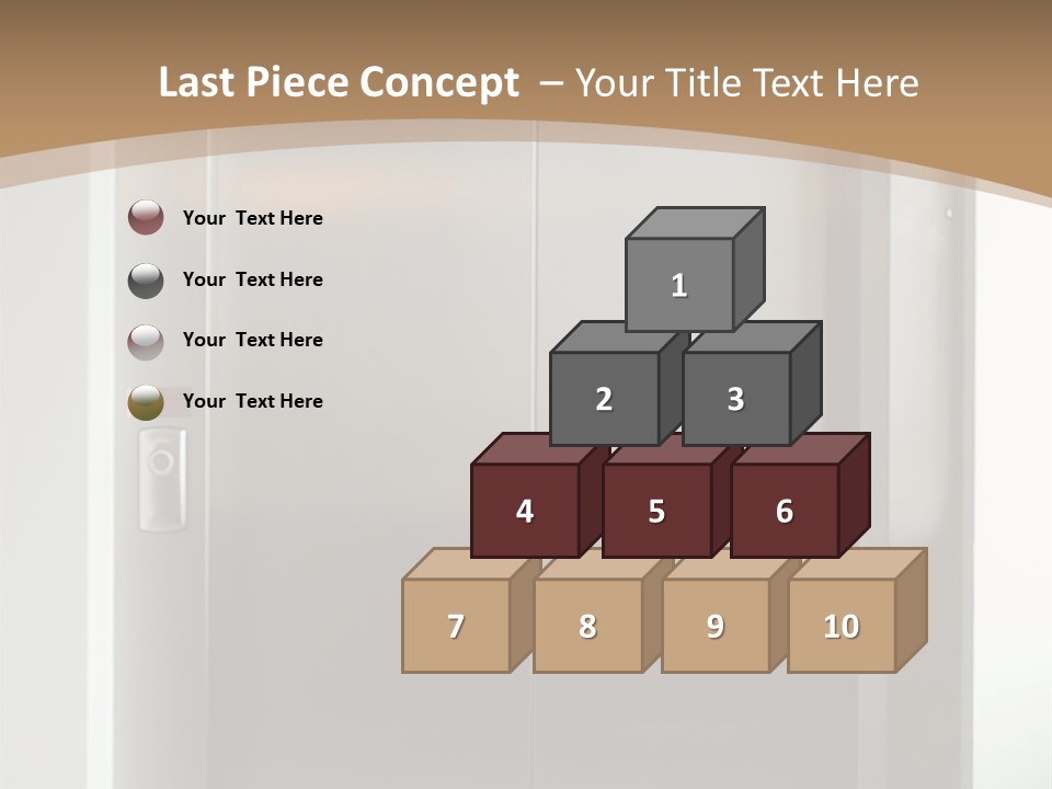 Floor Lift Shiny PowerPoint Template