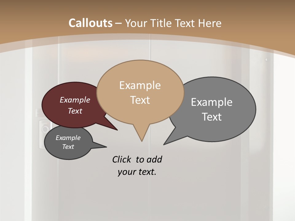 Floor Lift Shiny PowerPoint Template