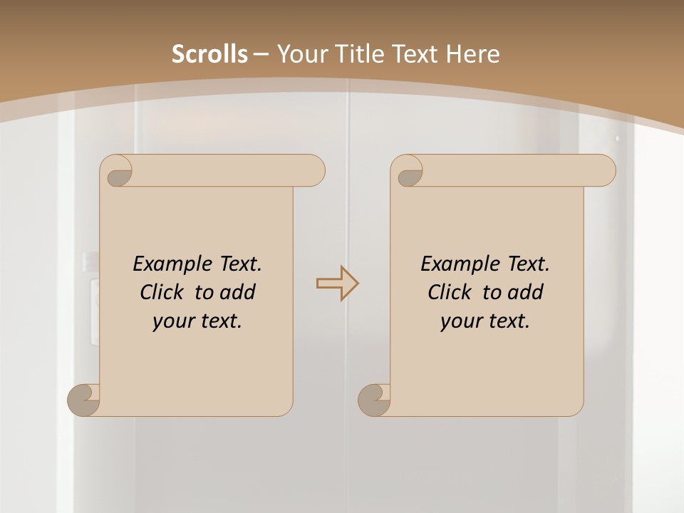 Floor Lift Shiny PowerPoint Template