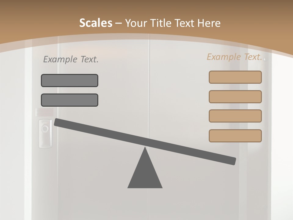 Floor Lift Shiny PowerPoint Template