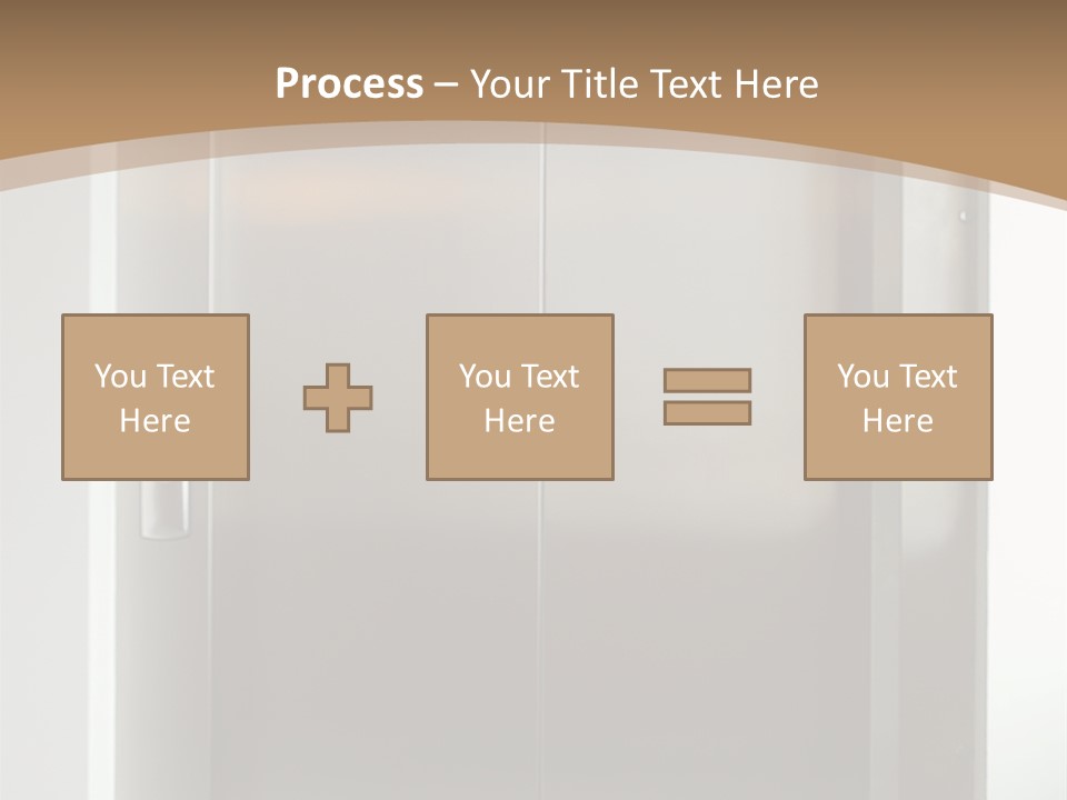Floor Lift Shiny PowerPoint Template