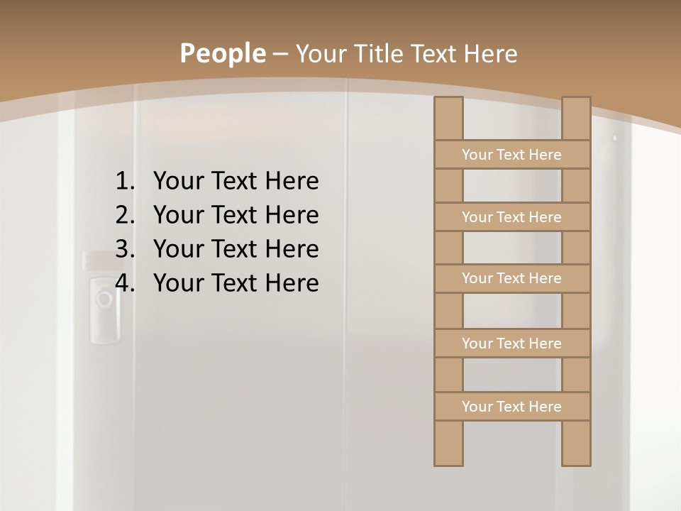 Floor Lift Shiny PowerPoint Template