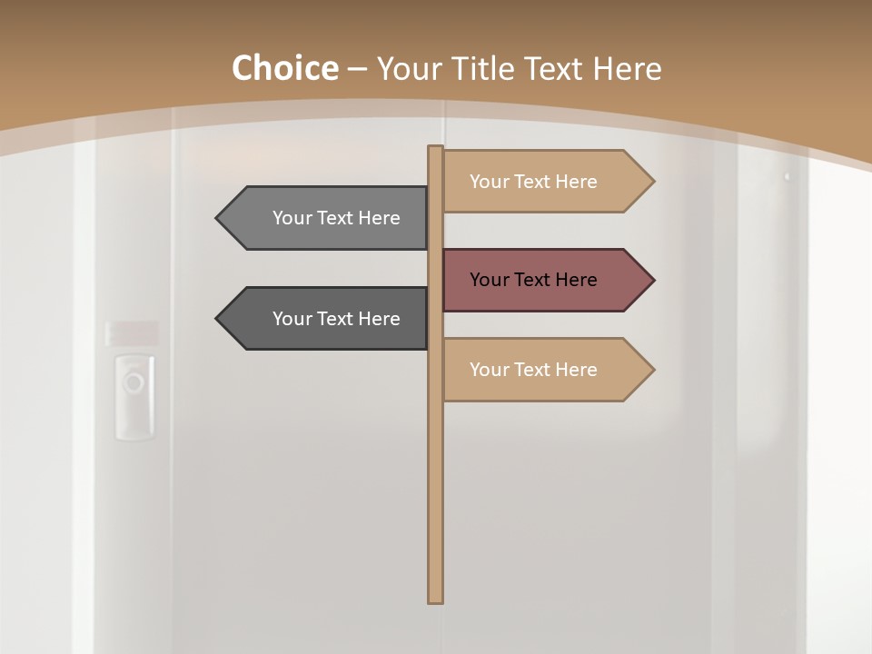 Floor Lift Shiny PowerPoint Template