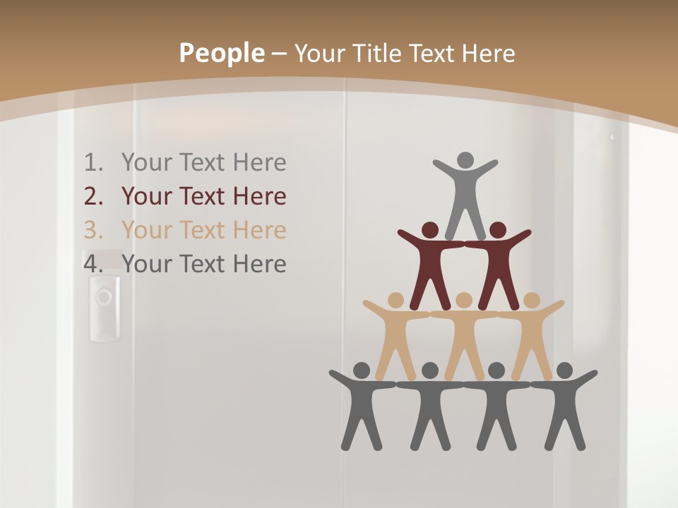 Floor Lift Shiny PowerPoint Template