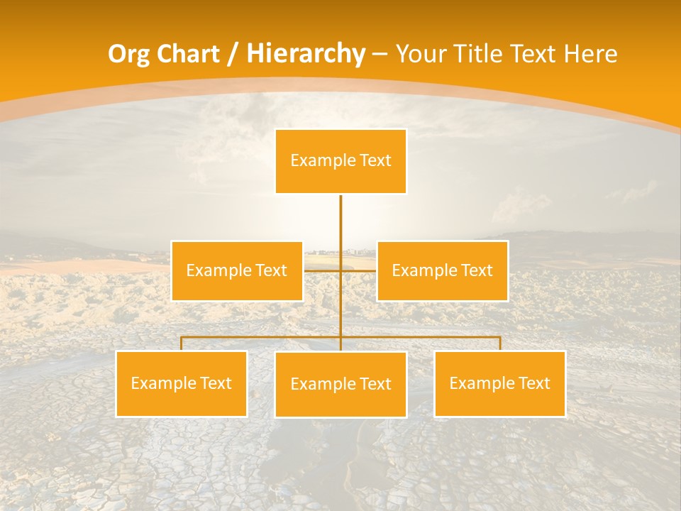 Arid Environment Barren PowerPoint Template