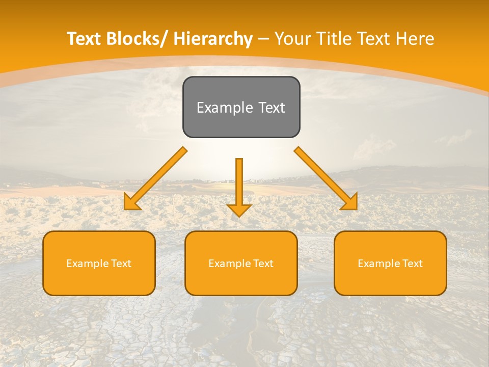 Arid Environment Barren PowerPoint Template