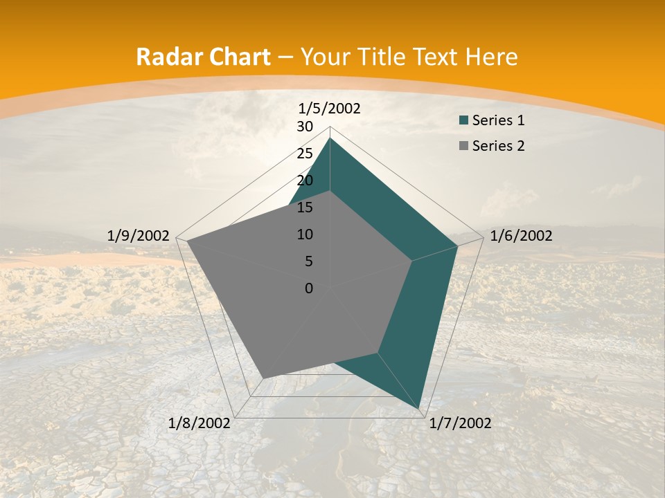 Arid Environment Barren PowerPoint Template