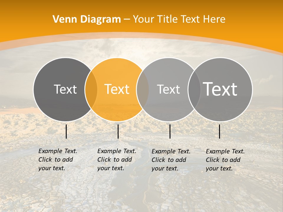 Arid Environment Barren PowerPoint Template