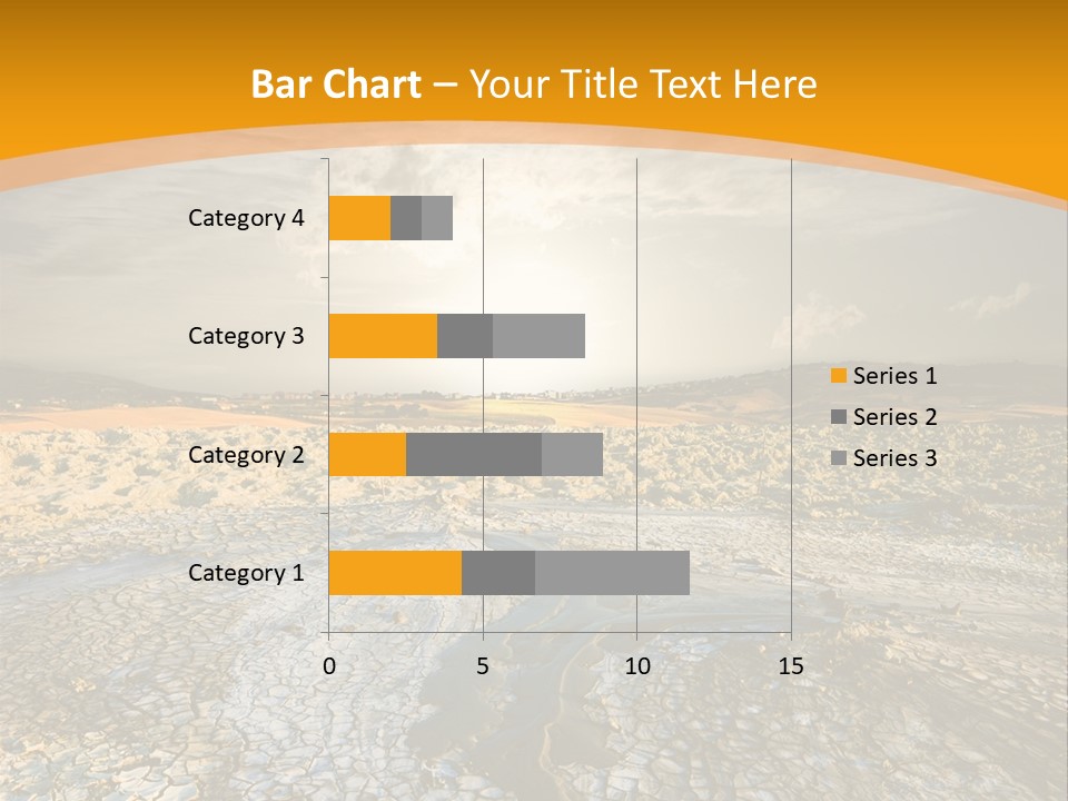 Arid Environment Barren PowerPoint Template