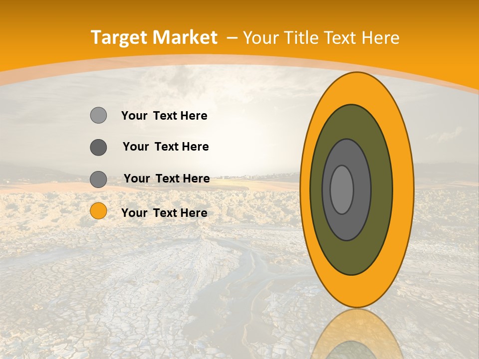 Arid Environment Barren PowerPoint Template